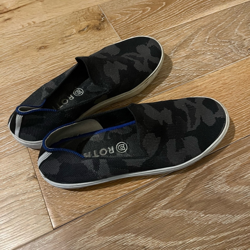 Rothy’s camo slip on sneaker size 7